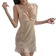 KONFEN Damen Sexy Erotische Bodysuit Babydoll, Bogenknoten ReizwäSche Dessous Set, Erotische Translucent Strapsen Spitze Reizwäche, Weiß Eine Grösse
