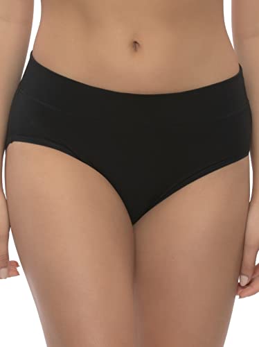 Image of Felina Pima Cotton Hipster - Seamless Cotton Underwear for Women - Soft and Breathable Womens Underwear