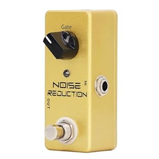 COMPACT AND DURABLE: Noise reduction effect pedal come with excellent aluminum alloy full metal shell, possess compact size, durable and portable. Effect pedal noise gate noise reduction guitar effect pedal 2 modes aluminum alloy shell true bypass. E...