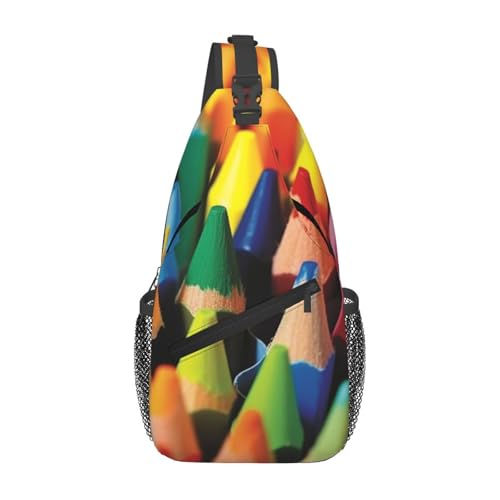 Bolso Tipo Sling Unisex Negro Para Viajes