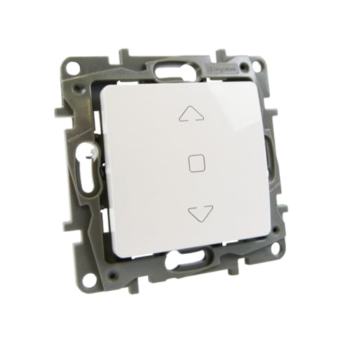 Toma doble NF Legrand Nickel unité complète pour installation encastrée