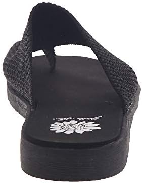 Yellow Box Women's Feeza Slipper, Black, 9 | Image 5