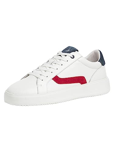 MARCO TOZZI Herren Sneaker, aus hochwertigem Leder, ideal für Business und Freizeit
