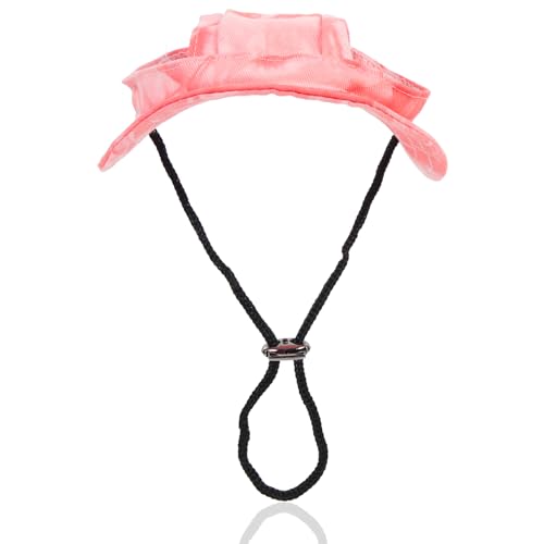 balacoo Pet Baseball Cap Cappy Hat Baseball Caps Trendy Clothes Puppy Sun Hat Dog Baseball Hats Dog Sun Visor Puppy Hats Puppy Sun Hats Bucket Hats for Dog Strangulation Cotton Pink