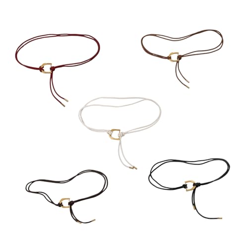 Elegant Belt For Retro Dress Lover Traditional Simple Golden Buckle Waist Cincher Graceful Tie Waist Cincher Corset3