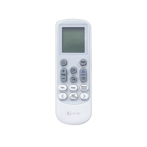 Image of 7SEVEN Compatible with Samsung AC Remote Control Model 144F Suitable for 1 1.5 2 Ton Split and Window Air Conditioner - Match Each Key by Key Exactly with existing AC Remote Function