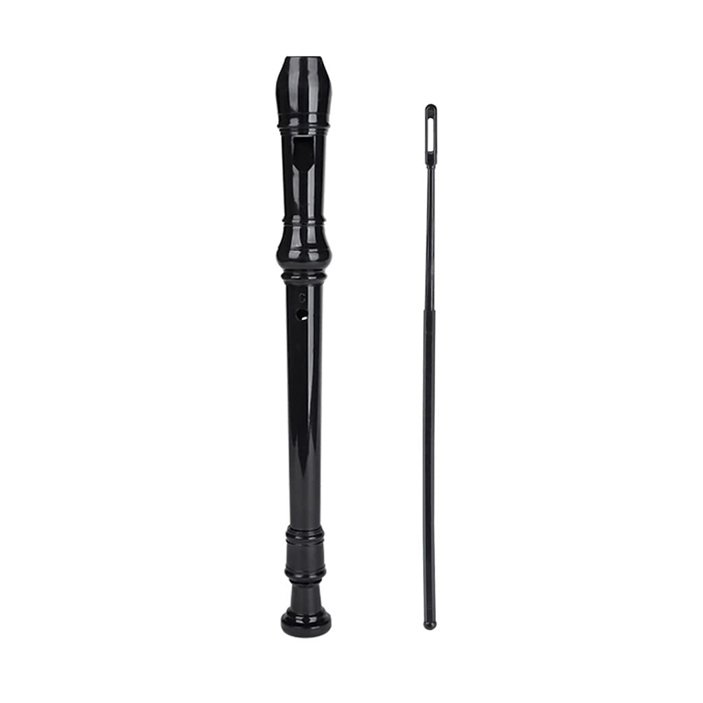 8 Hole G Key Plastic Musical Instrument Recorder Long Flute Beginner Woodwind Instruments with Cleaning Stick