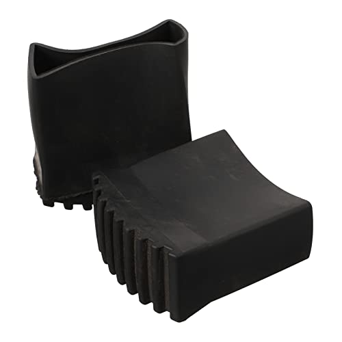 Vaguelly 2 Pièces Sabots Antidérapants Pour Pieds D'Échelle Accessoires De Sécurité Faciles À Installer 2.76X2.56X1.18 Pouces Pour Usage Domestique Et...