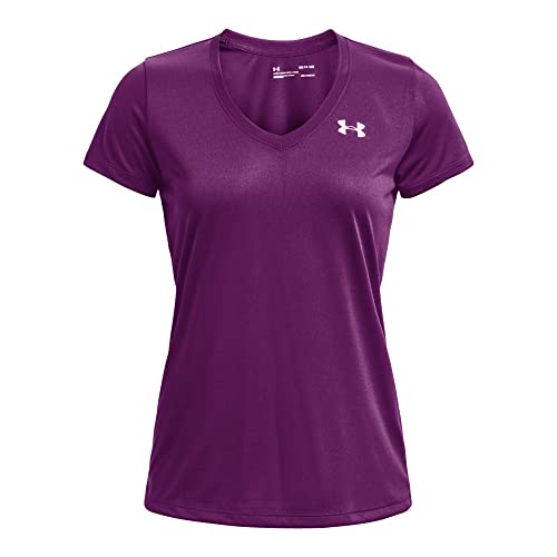 Image of Under Armour Womens Tech V-Neck Short-Sleeve T-Shirt
