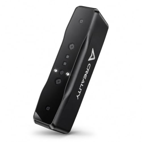 Image of Creality Otter Lite Basic 3D Scanner, 0.05mm Accuracy, 30fps Speed, Quad-Camera for Objects 0.8 inch-78 inch, Full Color Scan, No Spray for Dark /Metal Surfaces, Eye-Safe Infrared, Wi-Fi 6 Supported