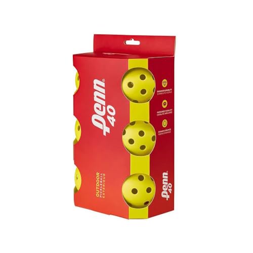 Pelotas de pickleball Penn de tacto suave para reducir la fatiga en el juego