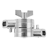 DRESSOOS シンバル アダプター 取り付け延長 ドラムセットパーツ 多機能パーカッション ドラムアクセサリー