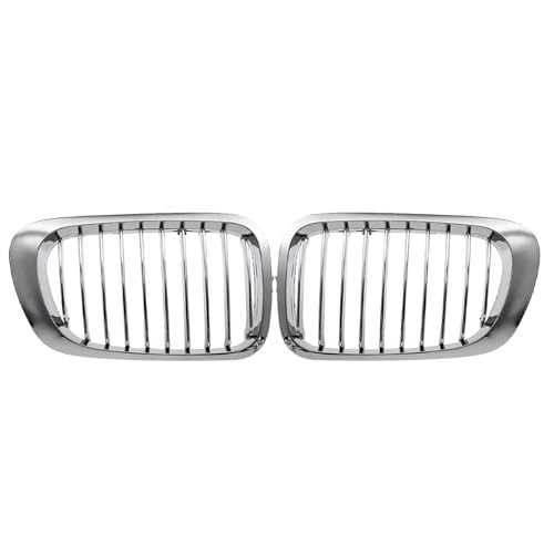 Rejilla frontal cromada premium para parachoques delantero de BMW E46 325Ci 2