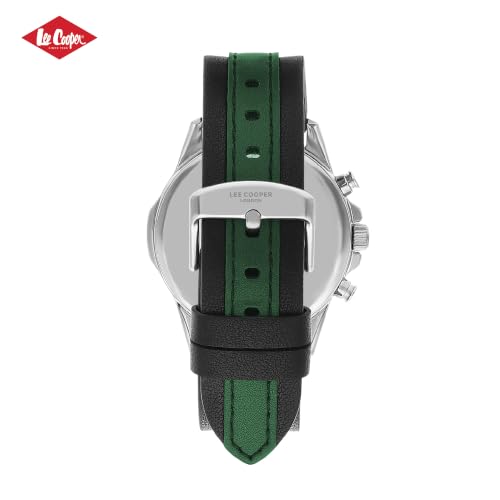 Image of Lee Cooper Analog Green Dial Men's Watch-LC07493.377