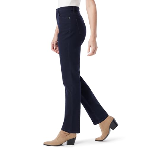 Image of Gloria Vanderbilt Womens Amanda Classic High Rise Tapered Jean Petite
