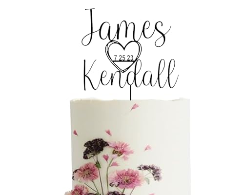 Wedding Cake Toppers, Wedding Cake Toppers Bride and Groom, Custom Cake Topper, Customize Your Own Anniversary Mr and Mrs Cake Topper