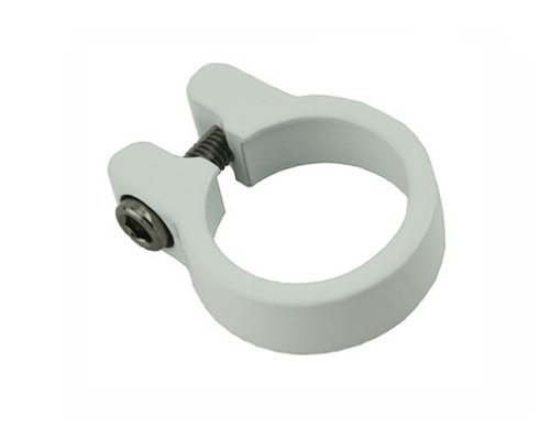 Lowrider Alloy Seat Post Clamp Outer Diameter 31.80mm White.