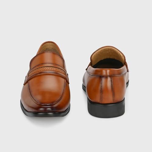 Image of Centrino Mens 6537 Formal Shoe for Men | Soft Cushioned Insole for All-Day Comfort | Stylish & Elegant Design | Perfect for Office, Business Casual & Formal Attire 6537-1 Black 11