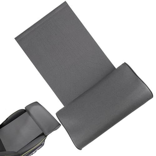 Genérico Extensor de Piernas para Asiento de Auto, Cojín de Descanso para Piernas, Funda de Asiento Transpirable Antideslizante Cómodo para Hombres Mujeres Coches Autobús Viaje Relajación