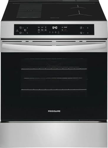 Frigidaire 30 in. 4 Element Front Control Induction Range in Stainless Steel with Air Fry