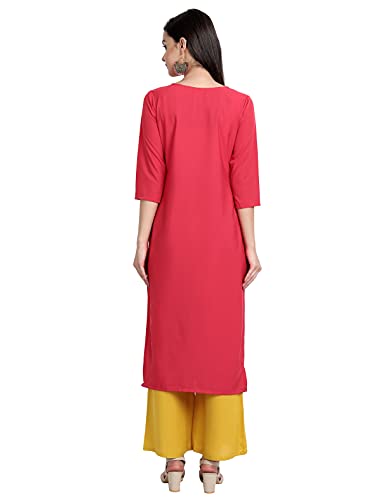 Image of Women's Crepe Straight Kurta