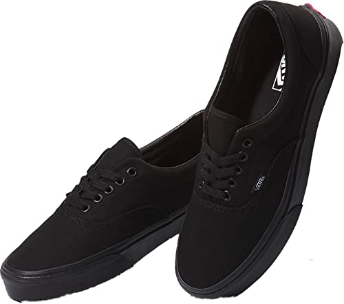 Vans Vans Adult Unisex Era Shoes, Size 4.5/6, Color (BKA) Black/Black
