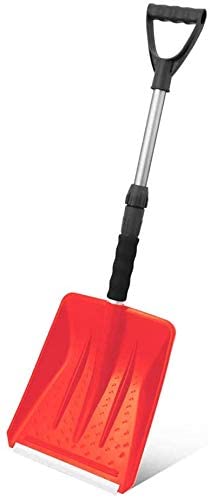 JY&WIN Pala de Nieve Mango Ajustable Pala de Nieve Pala Ligera Pala de Aluminio Duradera Pala de Nieve portátil para Coches 1105 Cover