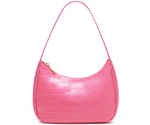 Image of CYHTWSDJ Shoulder Bags for Women, Cute Hobo Tote Handbag Mini Clutch Purse with Zipper Closure