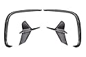 HNVCYT Für BMW 8er Coupe Cabrio GC G14 G15 G16 2019-2022 Auto Vorne Heckstoßstange Lippe Diffusor Seitenspoiler Splitter Schürzen Flaps Canard(Rear 4PCS 1 Set)