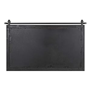 Kateandlaurelcatesfarmhousehorizontalwoodframedwallmirror40x26graybarndoorinspiredrusticmirrorsforwall Urban Country Home Decor Kate and laurel cates farmhouse horizontal wood framed wall mirror 40 x 26 gray barn door inspired rustic mirrors for wall urban country home decor