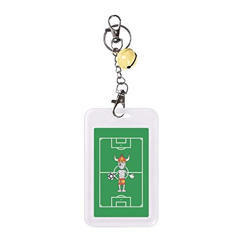 Badge de protection pour carte de crédit foot jaune et torero pour sécuriser vos paiements