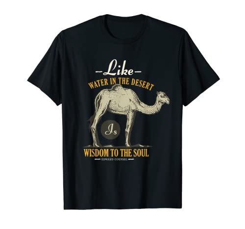 Kamel Motiv - Water In The Desert T-Shirt