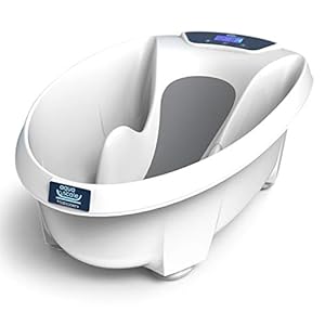 Aqua Scale V3 Next Generation Digital Baby Bath, White