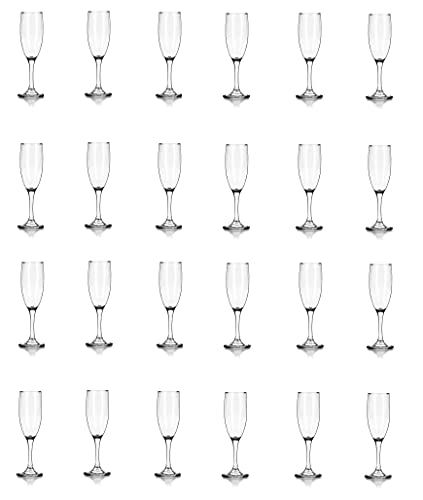 Copa Flauta California Para Vino 190 Ml Glassia Caja con 24 Piezas