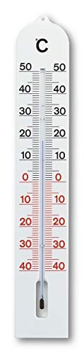Preisvergleich Produktbild TFA Innen-Außen-Thermometer aus weißem Kunststoff