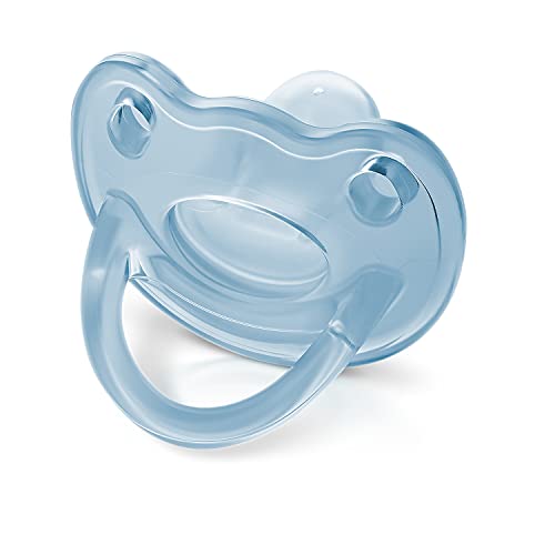 Chupeta Fiona Soft 100% Silicone Anatômico TAM 2 Menino, Lillo, Azul, Tam 2 (Maiores De 6 Meses)