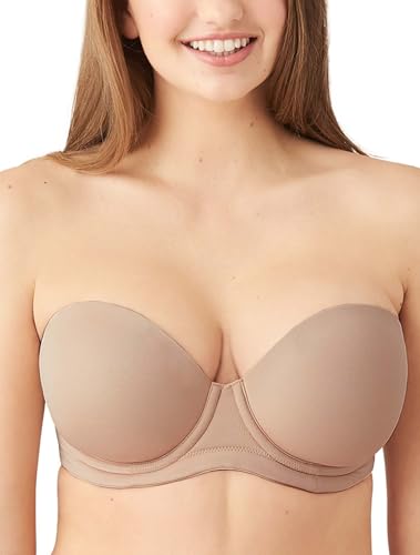 Image of Wacoal Women's Red Carpet Lightly Padded Full Coverage Underwire Strapless Bra, 854119