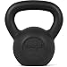 Yes4All Solid Cast Iron Kettlebell Weights Set – Great for Full Body Workout and Strength Training – Kettlebell 25 lbs (Black)