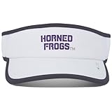 Pacific Headwear NCAA TCU Lite Series All-Sport Active Visor, OS Multi