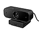 HP 430 Webcam FHD 1080p, Autofokus, 360° Rotation, Sichtfeld bis zu 85°, Doppelmikrofon mit Rauschunterdrückung, Zoom-kompatibel, Sichtschutz, schwarz