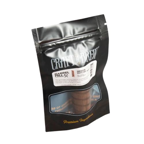 Craft A Brew - American Oak Infusion Spirals - Medium Plus Toast - For At Home Beer Brewing - Gives Homebrewed Beer Barrel Aged Flavor - Flavor & Aroma - 1 Small Oak Aging Spiral - For 1 gal Batch