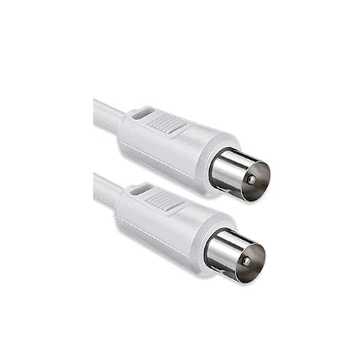 ProPartTV Antenna Cable IEC 1M SP-SP White