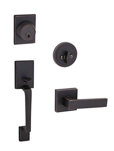 Design House 581942 Moderno 2-Way Adjustable Karsen Handlset, Oil Rubbed Bronze, 6 Piece