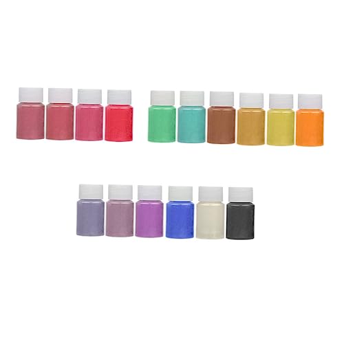 Gogogmee Colors Pigment Powder Bath Soap Powder Each Versatile Mica Powder for Nail Art Soap Making and Craft Projects Vibrant Colorant