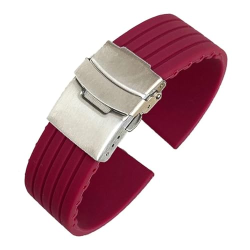 [ȓX] 18mm 20mm 22mm 24mm X|[cVRvoh jo[Tho[܂肽݃obNXgbvuXbgANZT[ ZCR[ɓK(Dark red S,22mm)