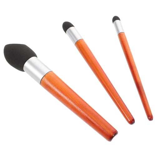 MAGICLULU Herramientas para Mezclar Tinta y Pintura al Óleo, Juego de 3 Pinceles Esponja para Dibujar y Difuminar, Ideales para Bocetos y Sombreado