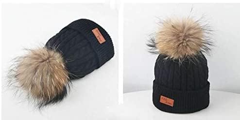 Devil Unisex Wool Hat for Baby Winter Cap Ear & Neck Proction 6-24 Month (Black) 1