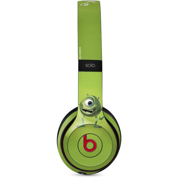 Skinit Decal Audio Skin Compatible with Beats Solo 2 Wireless - Officially Licensed Disney Monsters Inc. Mike Portrait Design
