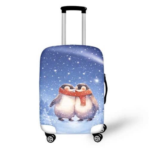 Couvre bagage pingouin réutilisable pour vos vacances en famille