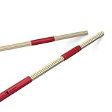 Promark H-RODS Hot Rods Drumsticks (1 Pair) – Smooth Grip for Easy Playability – Constructed of 19 Birch Dowels – Perfect for Small Venue and Acoustic Performances, .550” Diameter, 16” Long